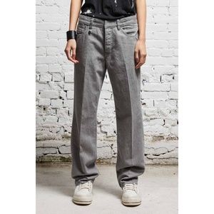 NEW R13 Lemmy Slim Jean Stonewash Grey 30